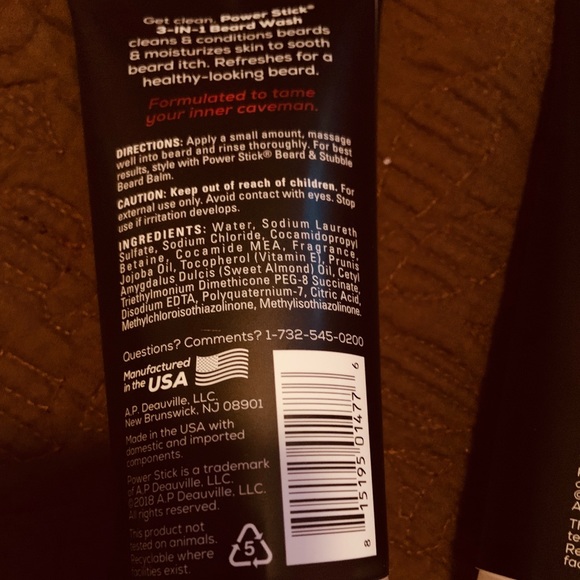 Power Stick Beard and After Shave Bundle 3 Pc Set - Picture 7 of 9